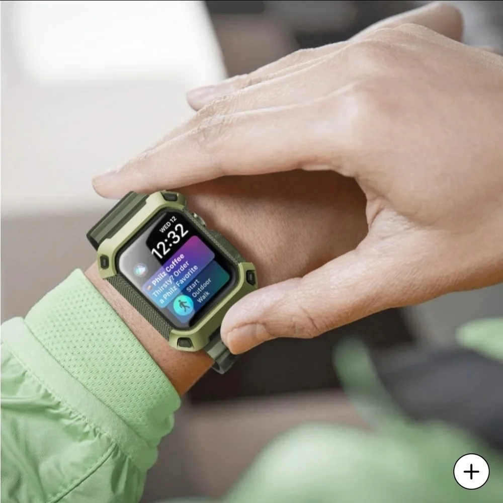 SUPCASE Olive Green Rugged Apple Watch Case & Band